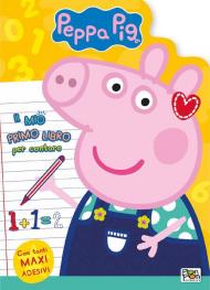 Il mio primo libro per contare. Peppa pig. Ediz. a colori. Con Adesivi