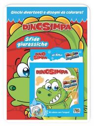 Sfide giurassiche. Dinosimpa. Activity book. Con set bagnetto