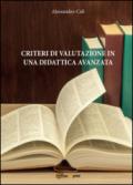 Criteri di valutazione in una didattica avanzata