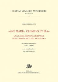 «Ave Maria, clemens et pia». Una lauda-sequenza bilingue della prima metà del Duecento