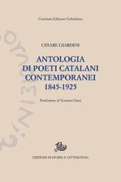 Antologia dei poeti catalani contemporanei (1845-1925)