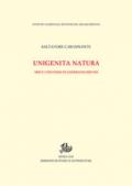 Unigenita natura. Dio e universo in Giordano Bruno