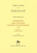Expositio super primo «De anima Aristotelis et commentatoris» (1503) riportata da Antonio Surian