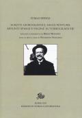 Scritti giornalistici, saggi postumi, appunti sparsi e pagine autobiografiche. Ediz. critica