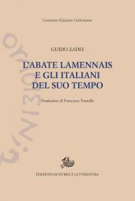 L' abate Lamennais e gli italiani del suo tempo