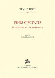 Finis civitatis. Le frontiere della cittadinanza