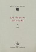 Atti e memorie dell'Arcadia. Vol. 8