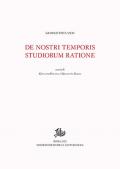 De nostri temporis studiorum ratione