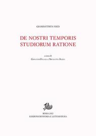 De nostri temporis studiorum ratione