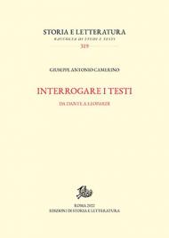 Interrogare i testi. Da Dante a Leopardi