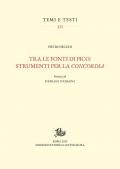 Tra le fonti di Pico: strumenti per la «concordia»