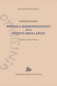 Epistola sermoneggiante alla Società degli Apoti