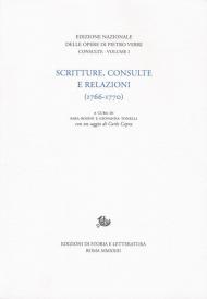 Scritture, consulte e relazioni (1766-1770)