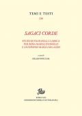 Sagaci corde. Studi di filologia classica per Rosa Maria D'Angelo e Antonino Maria Milazzo