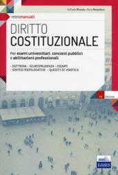 Diritto costituzionale. Per esami universitari, concorsi pubblici e abilitazioni professionali. Con espansione online