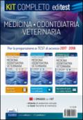 EdiTEST. Kit completo medicina, odontoiatria, veterinaria. Teoria, esercizi svolti, prove ufficiali commentate e simulazioni d'esame per i test di accesso. Con software di simulazione