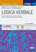 EdiTest. Logica verbale. Metodi di ragionamento logico-deduttivo con raccolta di quiz tratti da prove ufficiali. Con software di simulazione