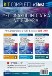 EdiTEST. Kit completo medicina, odontoiatria, veterinaria. Teoria, esercizi svolti, prove ufficiali commentate e simulazioni d'esame per i test di accesso