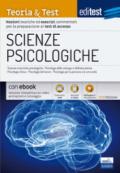 EdiTEST. Scienze psicologiche. Teoria & test. Nozioni teoriche ed esercizi commentati per la preparazione ai test di accesso. Con e-book