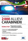 CONCORSO - 2000 ALLIEVI CARABINIERI