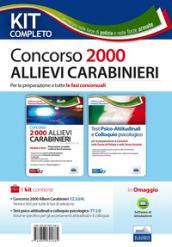 Kit concorso 2000 allievi carabinieri. Con software di simulazione