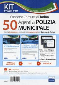 50 agenti di polizia municipale. Concorso Comune di Torino. Con la legislazione regionale e i regolamenti del Comune di Torino. Con software di simulazione