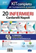 Kit concorso 20 infermieri AO Cardarelli Napoli. Volumi per la preparazione al concorso di infermiere. Con e-book. Con software di simulazione. Con DVD video