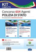 Concorso 654 allievi agenti Polizia di Stato. Kit. Con software di simulazione