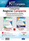 Concorso Regione Campania. Kit profili area finanziaria contabile. Con software di simulazione