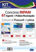 Kit concorso RIPAM 61 Agenti di Polizia Municipale nei Comuni di Pozzuoli e Latina. Manuale di preparazione, test di verifica e simulazioni d'esame. Con software di simulazione