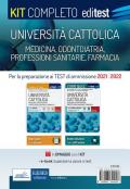 Kit completo EdiTEST. Università Cattolica. Medicina, odontoiatria, professioni sanitarie: Teoria & Test-2500 quiz. Con ebook. Con software