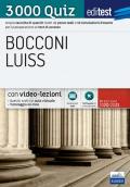 Editest. Bocconi Luiss. 3000 quiz. Ampia raccolta di quesiti tratti da prove reali e 10 simulazioni d'esame per la preparazione ai test di accesso