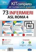 Kit concorso 73 infermieri ASL ROMA 4. Manuali di teoria e test commentati per tutte le prove. Con e-book. Con software di simulazione