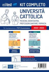 Kit completo EdiTEST. Università Cattolica. Medicina, odontoiatria, professioni sanitarie: Teoria & Test-2500 quiz. Con ebook. Con software di simulazione