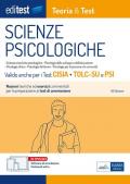 EdiTEST. Scienze psicologiche. Teoria & test. Nozioni teoriche ed esercizi commentati per la preparazione ai test di accesso