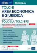 EdiTEST. Area economica e giuridica. 3000 quiz. Ampia raccolta di quesiti tratti da prove reali e 15 simulazioni d'esame per la preparazione ai test di accesso. Con software di simulazione. Con video-lezioni