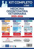 Kit completo EdiTEST Medicina, Odontoiatria, Veterinaria 2025-2026. Con software di simulazione