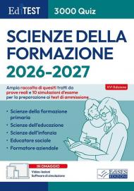 EdiTEST. Scienze della formazione. 3000 quiz. Ampia raccolta di quesiti tratti da prove reali e 10 simulazioni d'esame. Con software di simulazione