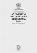 La filosofia nella scuola secondaria (1900)