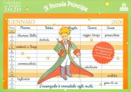 Il Piccolo Principe. Calendario della famiglia 2020