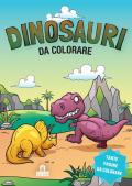 Dinosauri da colorare. Leggi, colora e divertiti! Ediz. illustrata