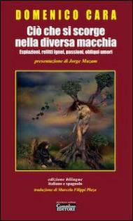 Ciò che si scorge nella diversa macchia. Espiazioni, relitti ignei, passioni, obliqui umori