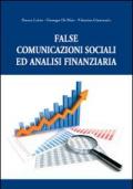False comunicazioni sociali ed analisi finanziaria