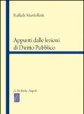 Appunti dalle lezioni di diritto pubblico