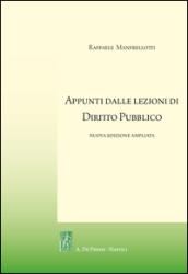 Appunti dalle lezioni di diritto pubblico