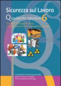 Sicurzza sul lavoro. Sicurezza sui luoghi di lavoro. La valutazione dei rischi, adempimenti aziendali. Quaderno tecnico. 6.