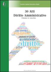 30 atti di diritto amministrativo