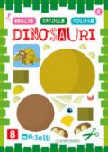 Dinosauri. Taglia incolla colora