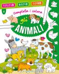 Gli animali. Completa & colora. Ediz. a colori