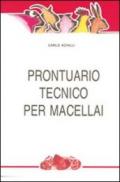 Prontuario tecnico per macellai